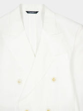 Dolce & Gabbana Double-Breasted Linen Suit