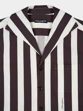 Dolce & Gabbana Striped Cotton Drill Shirt