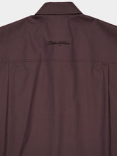 Dolce & Gabbana Brown Poplin Utility Shirt