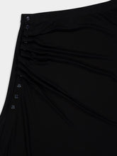 Rabanne Black Jersey Maxi Skirt