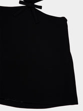 Casablanca Black Halterneck Cocktail Dress