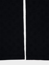 Casablanca Black Straight Fit Monogram Denim Jeans