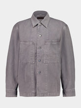 Heather Grey Workwear Denim Overshirt