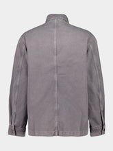 Heather Grey Workwear Denim Overshirt