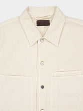 Lemaire Snow Clay Workwear Denim Overshirt