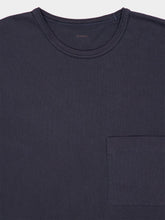 Lemaire Stone Blue Oversized Cotton T-Shirt