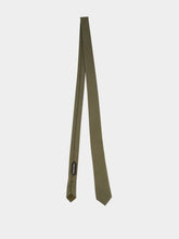 Tom Ford Olive Green Silk Satin Tie