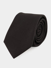 Tom Ford Black Silk Satin Tie