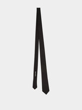Tom Ford Black Silk Satin Tie