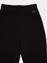 Balmain Black Jersey Stirrup Leggings
