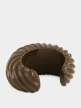 Julietta Brown Rowan Resin Cuff