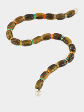 Julietta Brown Donna Tiger Eye Beaded Necklace