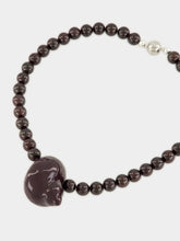 Julietta Oxblood Mykonos Garnet Necklace