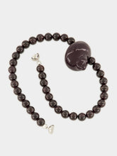 Julietta Oxblood Mykonos Garnet Necklace