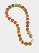 Julietta Brown Odette Natural Agate Beaded Necklace