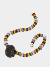 Julietta Multicolour Zanzibar Glass Shell Necklace