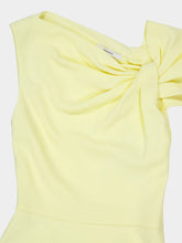 Givenchy Butter Yellow Draped Pencil Dress