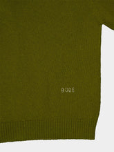 Bode Green Orchard Merino Alpaca Cardigan