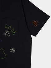 Bode Embroidered Field Guide Cotton T-Shirt