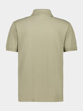 Frescobol Carioca Khaki Green Horacio Cotton Polo Shirt