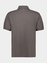 Frescobol Carioca Cedar Grey Horacio Cotton Polo Shirt