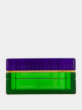 Reflections Copenhagen Deep Blue and Green Crystal Trinket Box