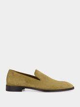 Christian Louboutin Bronzo Danny Flex Veau Velours Loafers