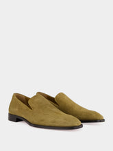 Christian Louboutin Bronzo Danny Flex Veau Velours Loafers
