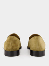 Christian Louboutin Bronzo Danny Flex Veau Velours Loafers