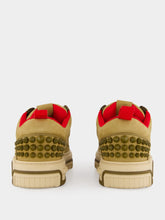 Christian Louboutin Astroloubi Bronzo Reversed Calf Leather Sneaker