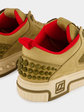 Christian Louboutin Astroloubi Bronzo Reversed Calf Leather Sneaker