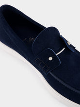 Christian Louboutin Chambeliboat Night Reversed Calf Leather Boat Shoe