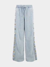 Zimmermann Castaway Rebellion Denim Snap Pant
