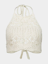 Alanui White Pearl Lagoon Romance Top