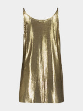 Rabanne Gold Mesh Tank Top
