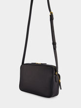 Valentino Garavani Black Leather Camera Case