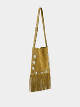 Valentino Garavani Havana Beige Nellcôte Fringe Bag