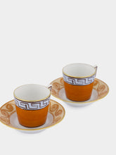 Ginori 1735 Il Viaggio di Nettuno Terracotta Coffee Set for Two