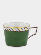 Ginori 1735 Il Viaggio di Nettuno Pine Green Tea Set for Two