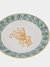 Ginori 1735 Dessert Plate Il Viaggio di Nettuno in Terracota