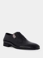 Ferragamo Black Patent Oxford Shoes