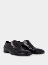 Ferragamo Black Patent Oxford Shoes