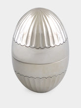 Leitão & Irmão Silver 925 Half-Reeded Egg
