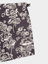 Commas Black Peony Print Swim Shorts