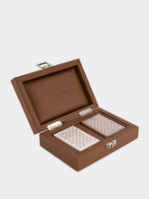 Hector Saxe Paris Gold Leather Cards Set