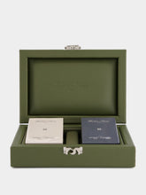 Hector Saxe Paris Khaki Clair Leather Cards Set