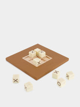 Hector Saxe Paris Gold Leather Tic Tac Toe