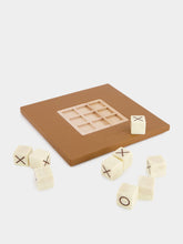 Hector Saxe Paris Gold Leather Tic Tac Toe