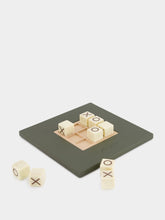 Hector Saxe Paris Khaki Clair Leather Tic Tac Toe