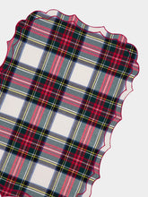 Borgo Delle Tovaglie Scottish Florence Placemat in Ivory and Red